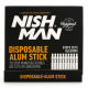 Kamencové sirky NISH MAN Disposable alum stick 20 ks 2